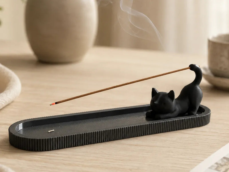 Kedi Tasarımlı Tütsülük